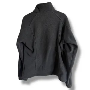Columbia‎ Charcoal Gray Fleece Jacket Women's M thumbnail 2