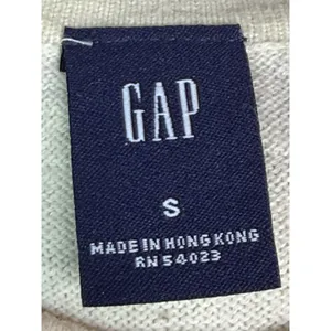 VINTAGE Gap Wool Angora Cardigan Sweater Women S Cream‎ Rhinestone A1-0031 thumbnail 2