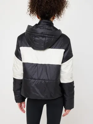 SPIRITUAL GANGSTER NWT Women’s Aero Puffer Jacket Black, Medium ($248) thumbnail 3