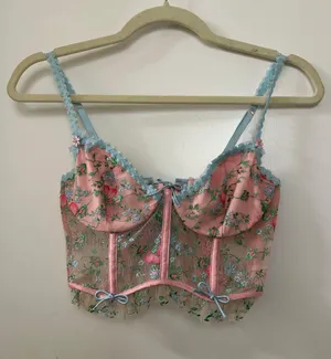 For Love & Lemons Swaying Rose Bustier thumbnail 5