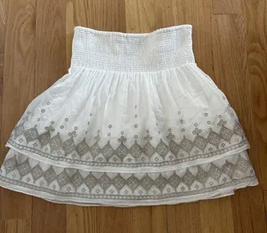 XS White Lace Skirt‎ by White House Black Market Boho thumbnail 3