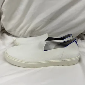 Rothy's $99 Women's The Original‎ Slip On Sneaker in Bright White Sz 9.5 thumbnail 5