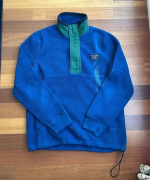 Abercrombie Fleece snap quarter zip thumbnail 1
