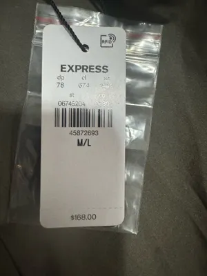 NWT Express oversized boyfriend blazer thumbnail 2