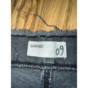 Garage Jeans Women's 9‎ Black High Rise Frayed Waist Skinny Stretch Denim Pants thumbnail 3