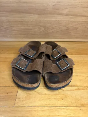 Birkenstock Arizona Soft Footbed Suede Sandals - Size 37 thumbnail 3