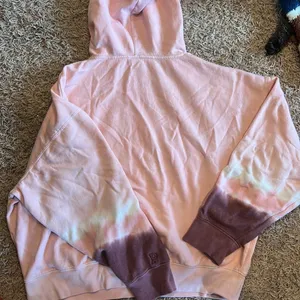 Victoria’s Secret PINK Brand Pink/Purple Ombre Fleece-top Pullover Size Large thumbnail 4