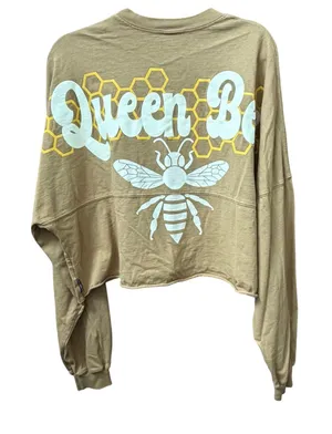 Spirit Jersey Queen Bee Cirque Du Soleil Size XL Boxy Fit Cropped Shirt thumbnail 1