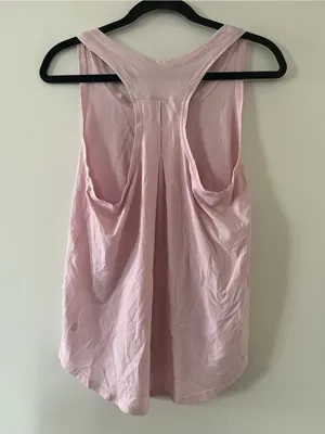 Lululemon Pink Racerback Workout Tank Top Small Pilates Balletcore Loungewear thumbnail 3