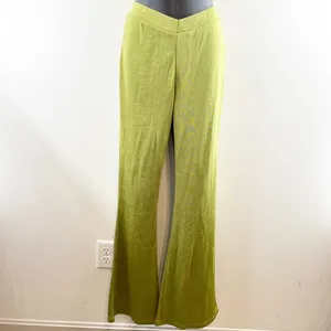 Peppermayo Wrap Tie Crop Bra Top and High Rise Flare Pants Matching Set Green 6 thumbnail 8