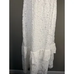 Draper James White Lace Ruffle Strap Midi Dress‎ Southern Bridal Cottagecore S thumbnail 4