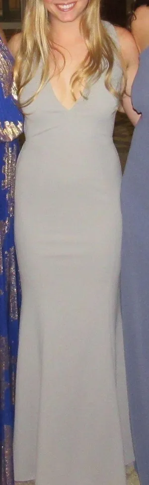 Lulus Grey Formal Prom Dress thumbnail 6