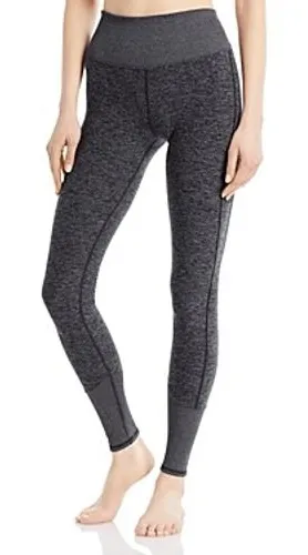 Alo Yoga Alosoft Lounge Leggings Dark Heather Gray High Waist Small Hailey B. thumbnail 1