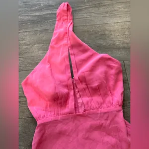 Lulu's Pink Halter Midi Dress thumbnail 10