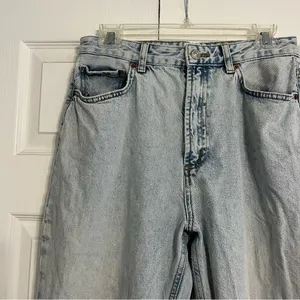 BDG Urban Outfitters Mom High Rise Light Wash Jeans thumbnail 4