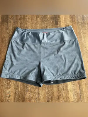 Kinona Gray Athletic Mesh Shorts - Size L thumbnail 4