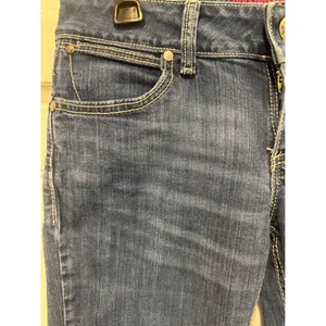 Wrangler Women's Bootcut Jeans Medium casual western Wash Denim Size 3/4 x 34 thumbnail 3