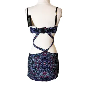 NWT ClubExx‎ rave religion dollskill bodycon cut out dress bra top sz L thumbnail 2
