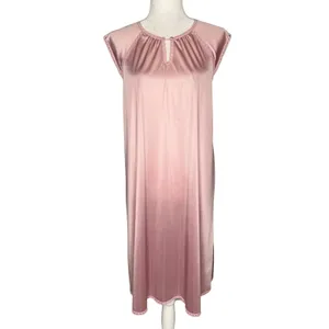 Vanity Fair Small 2 Pc Set Gown Duster Robe Vintage Made In USA Tricot Nylon‎ thumbnail 7