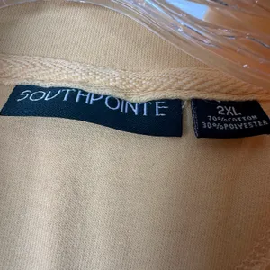 Southpointe Womens 2XL Mustard Yellow Full Zip Mock Neck Cotton Blend Vest thumbnail 3