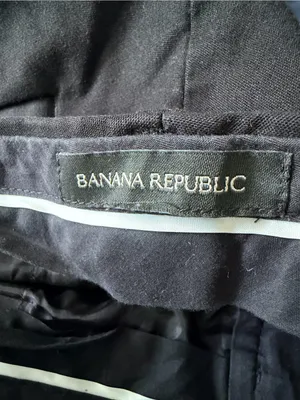 Banana Republic Women's Black Straight-Leg Dress Pants thumbnail 3