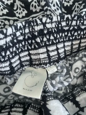 Anthropologie E by Eloise Printed Lounge Pajama Pants Size Medium thumbnail 3