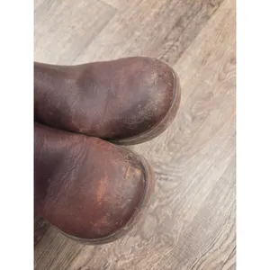 Comfortiva Align Bootie Zip Leather Weather Proof Ankle Boots Size 7.5M Brown thumbnail 8