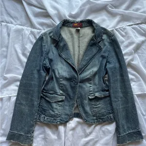 Wax Jean Y2K Denim Jacket thumbnail 5