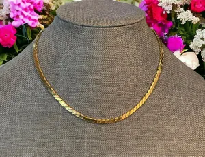 Napier Vintage  Thick Snake Chain Necklace thumbnail 1