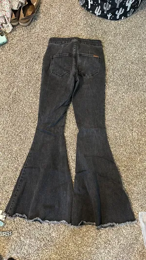 rock'n roll Black Jeans thumbnail 3