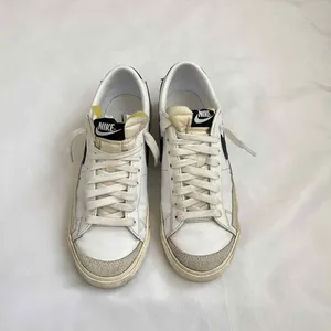 Nike Blazer Platform Sneakers White Size 7.5 thumbnail 3