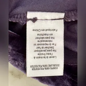 Lush Clothing NWOT Purple Crushed Velvet Mini Dress Sz L – Empire Waist Skater Party thumbnail 8