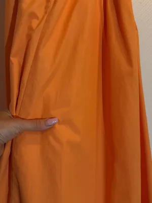 Sovere Ruffled Rapture Maxi Dress One-Shoulder Orange Maxi Dress thumbnail 12