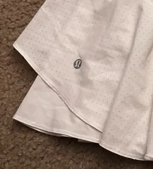 White lululemon skirt thumbnail 4