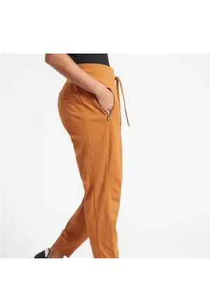 Athleta Athleta Women's Vibrant Orange Joggers  thumbnail 2