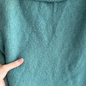 Express Teal Cowlneck Balloon Sleeve Sweater, Size Large thumbnail 10