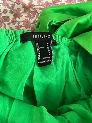 Forever 21 Green Babydoll Dress thumbnail 4
