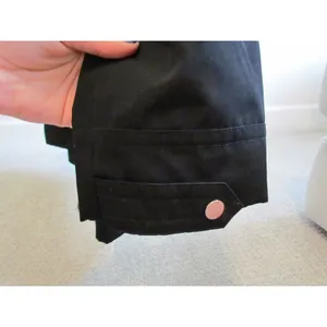 London Fog Jacket Medium M‎ Black Quilted Lining Utility Anorak Coat 54201955C thumbnail 7