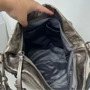 Coach Brooke Metallic Hobo Shoulder Bag thumbnail 9