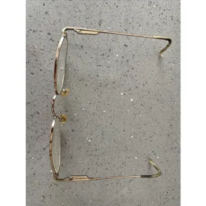 Marchon Super Flex Eyeglasses Frames ONLY Gold Flex Italy 50-18-130 oval thumbnail 2