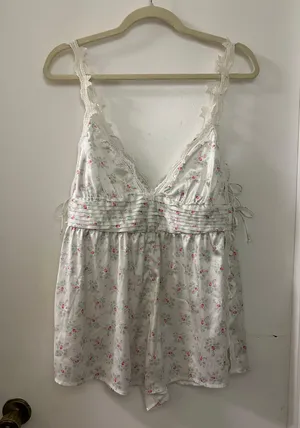 For Love & Lemons Bluebell Bouquet Romper thumbnail 4