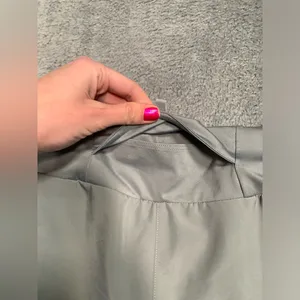 Nike dri-fit Women's Gray Athletic Shorts small thumbnail 7
