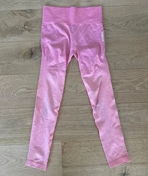 Gymshark - Ombre Seemless Leggings in Pinkish Orange thumbnail 1