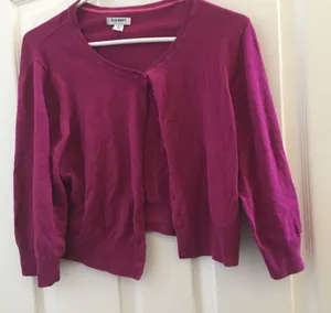 FINAL MARKDOWN Ladies old navy cropped cardigan small thumbnail 1