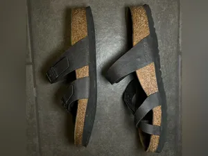 Birkenstock Mayari Black Strappy Slip On Sandals Women’s Shoe Size 7 - 7.5 thumbnail 8