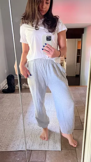Grey Brandy Melville joggers  thumbnail 1