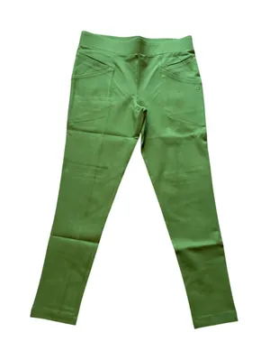 Betabrand Journey Pant Kale Green Skinny Cargo Womens‎ Size M Petite Stretchy thumbnail 1