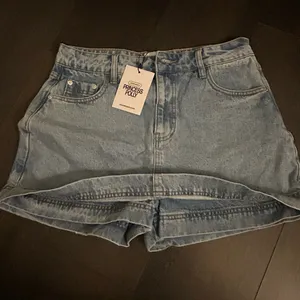 Princess Polly Brand Light Blue Denim Mini Skirt & Shorts combined TrendyFashion thumbnail 3