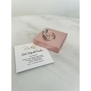 RIVKA FRIEDMAN Twisted Bezel Pavé CZ Ring, Silver Rhodium Plated, Size 6,‎ NWT thumbnail 7
