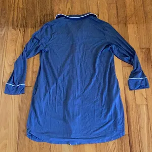 Kindred Bravely Clea Bamboo Long Sleeve Sleep Shirt size medium thumbnail 6